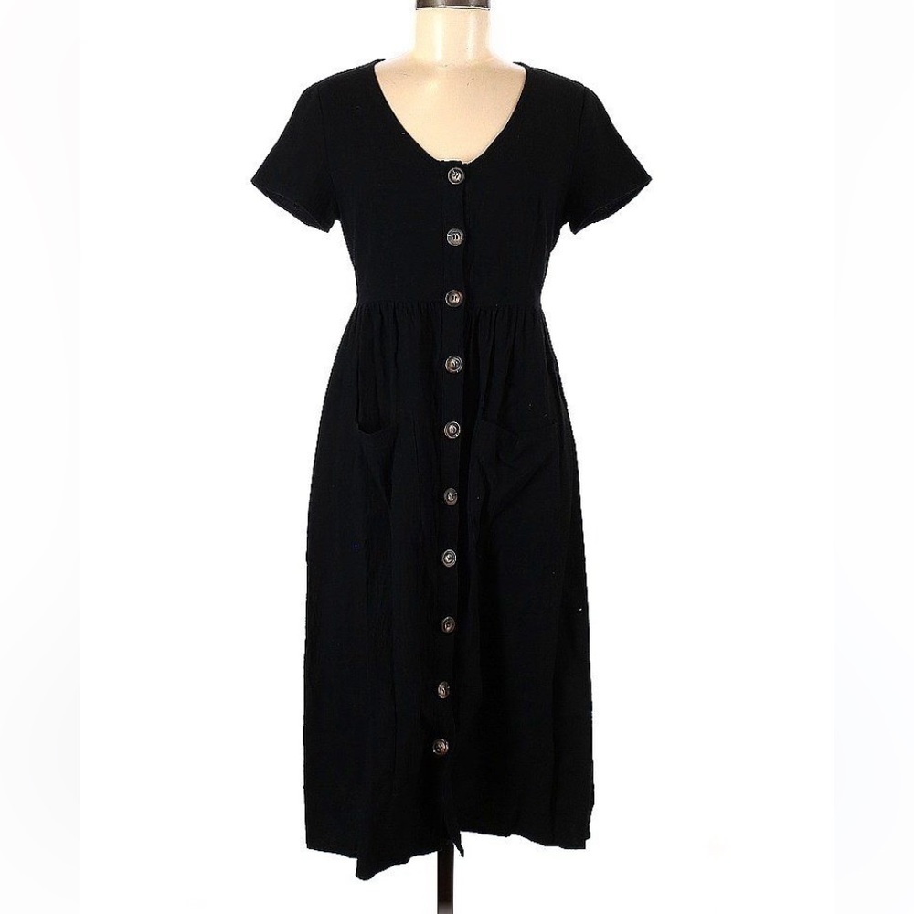ePretty A-Line button down dress size small
